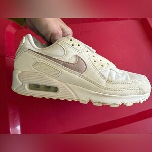 Nike Air Max 90 in the "Sail Pink Oxford” size 6.5